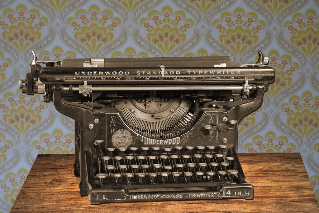 old typewriter
