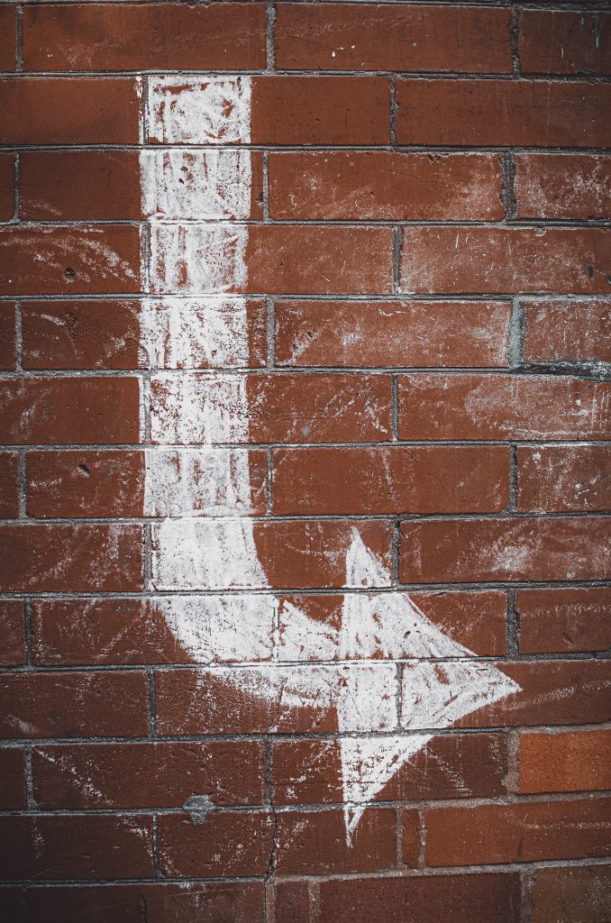 down arrow